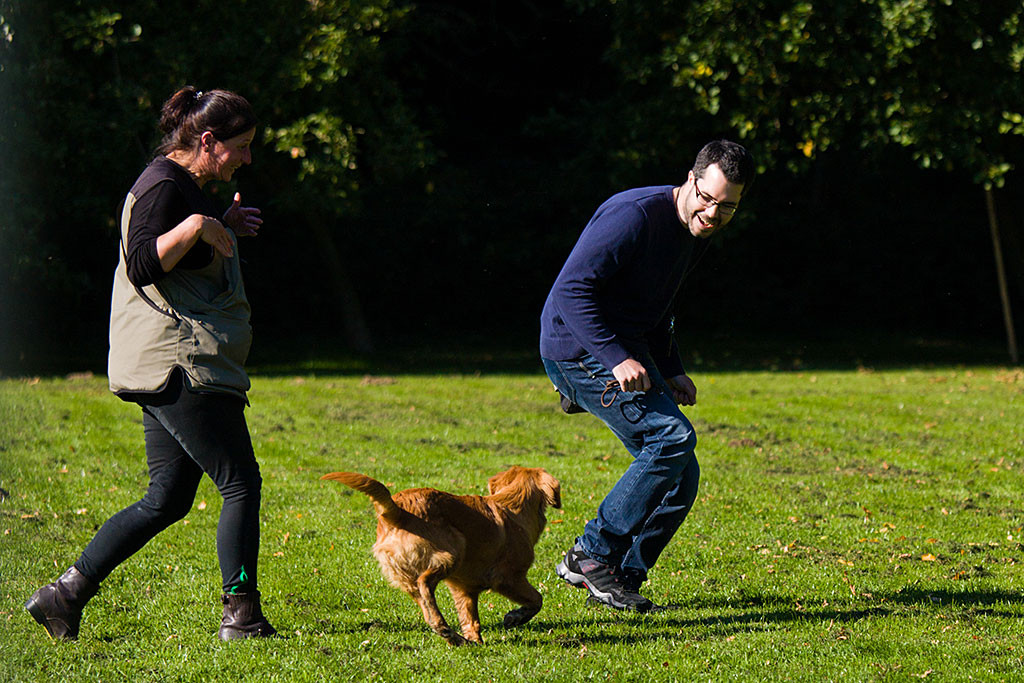 Edison, Stephan und Nicole freuen sich riesig
