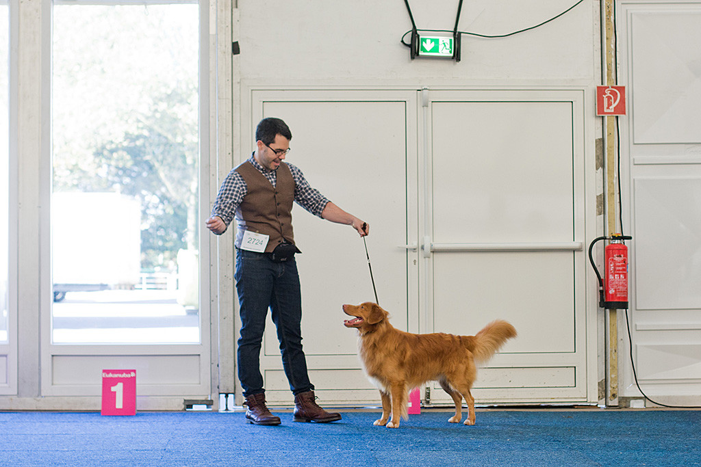 Edison steht wie eine Eins vor Stephan und lächelt dabei