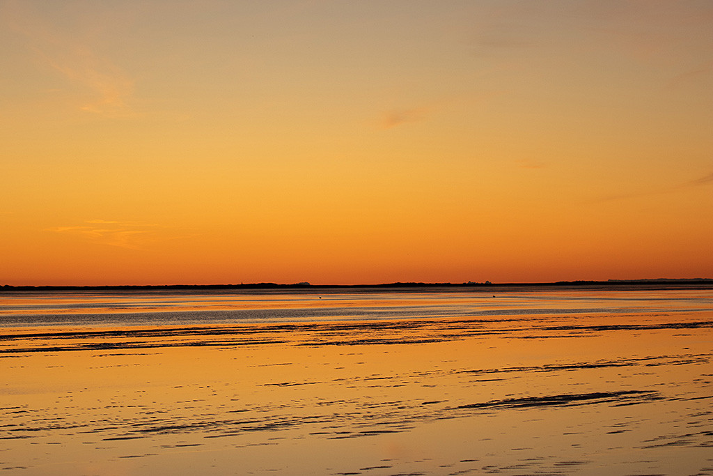 Sonnenuntergang am Strand