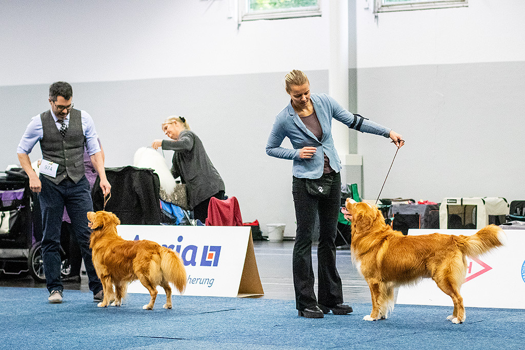 Newton steht neben dem Gewinner der Offenen Klasse